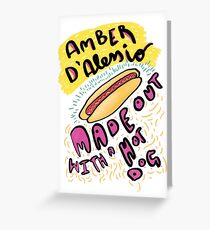 Mean Girls - Amber D'lessio Greeting Card