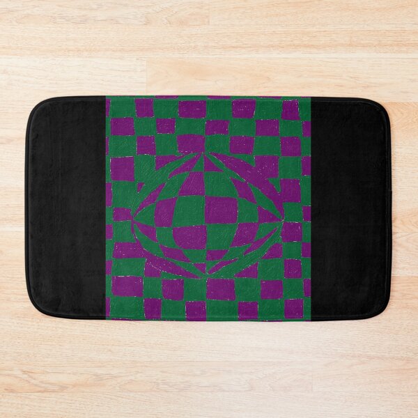 Item preview, Green & purple spheroid designed and sold by damelibellule.