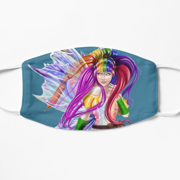 Colorful Rainbow Fairy Flitt Mask