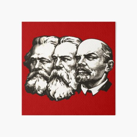 Marx, Engels and Lenin 