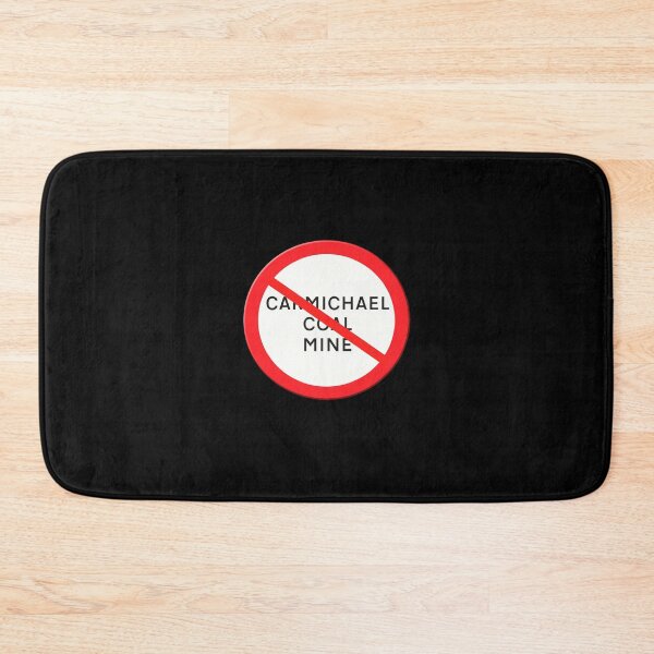 Item preview, Road Sign No Carmichael Coal mine  designed and sold by funkyworm.