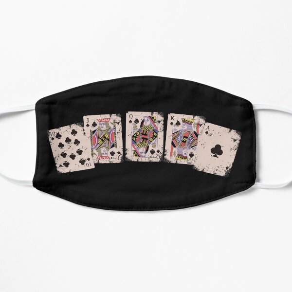 Royal flush Flat Mask