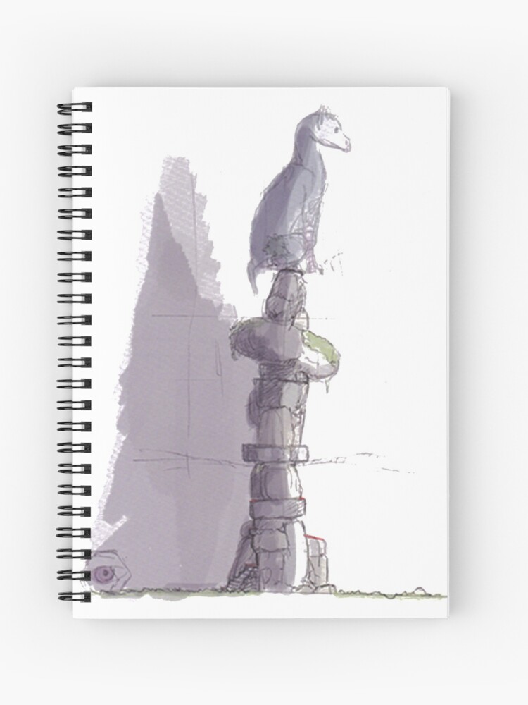 The Last Guardian - Official Art Book Sketch V2 Spiral Notebook