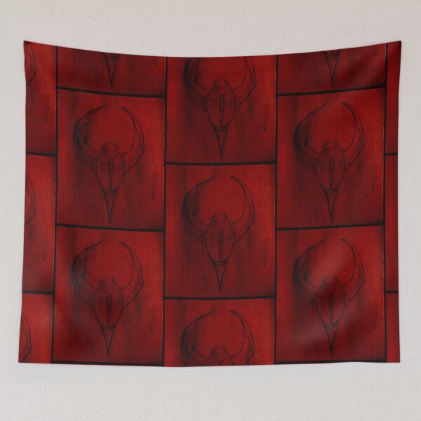 Item preview, Scarlet Cave Scarab designed and sold by Atraxura.