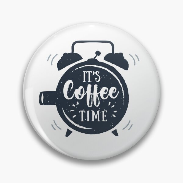 Item preview, It's Coffee Time. Creative Illustration. Inspirational Quote designed and sold by Sloth Astronaut.