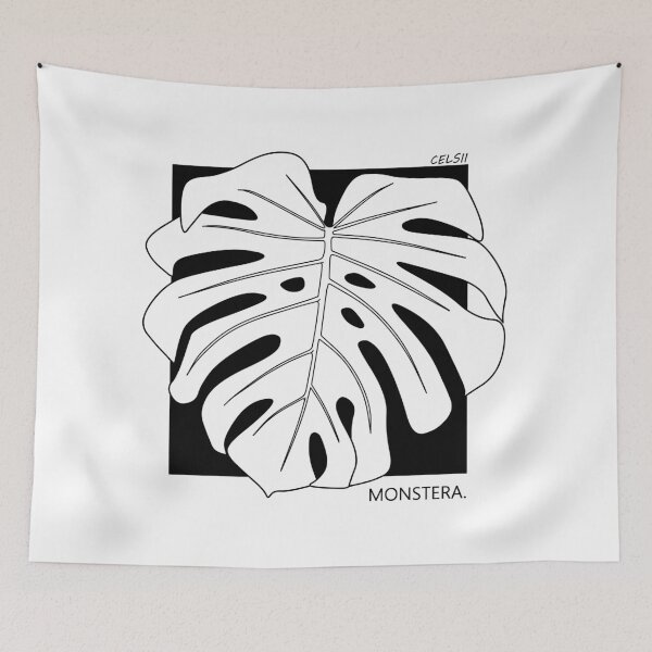 Item preview, Monstera deliciosa "planta de queso suizo" designed and sold by Celsii.