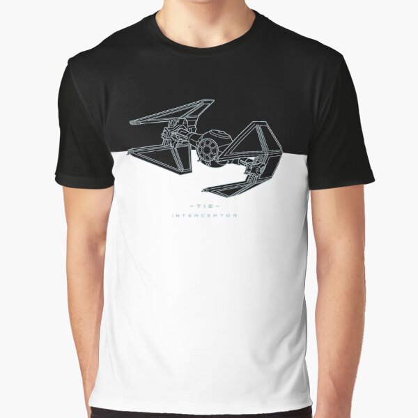 Vista previa del artículo con la obra «Interceptor TIE», diseñado y vendido por manuccio.