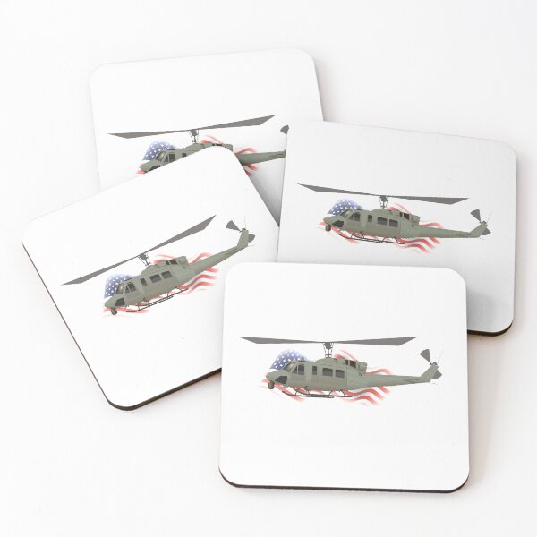 Item preview, Patriotic UH-1N Iroquois Helicopter designed and sold by NorseTech.