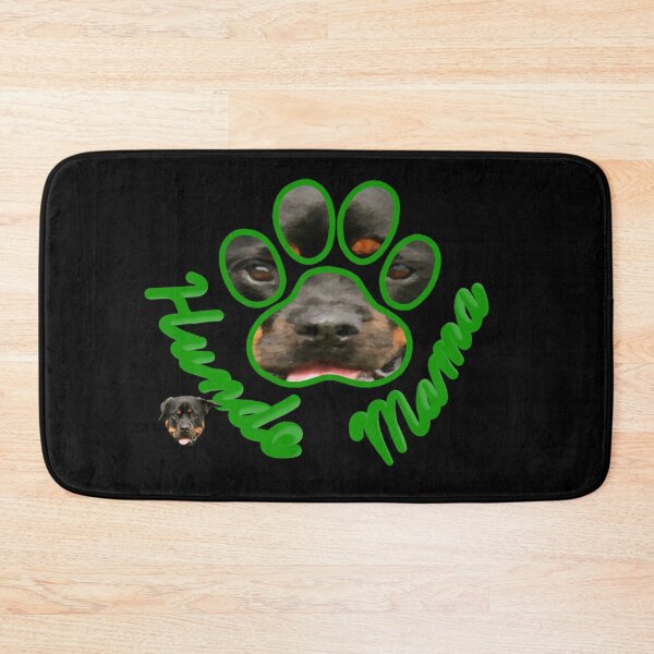 Item preview, Hundemama Rottweiler Green designed and sold by JWDesigns777.