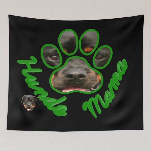 Item preview, Hundemama Rottweiler Green designed and sold by JWDesigns777.