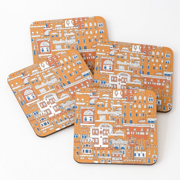 Item preview, Arabesque Colorful Buildings designed and sold by dkaranouh.