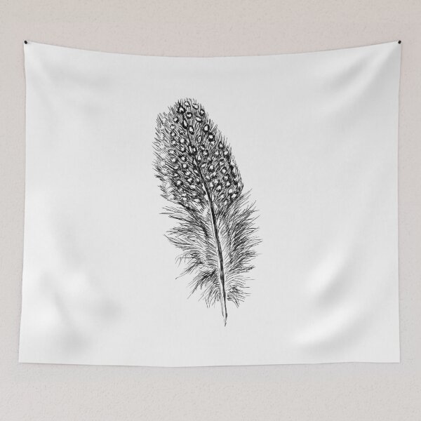 Item preview, Guinea Fowl Feather designed and sold by RachelsFineLine.