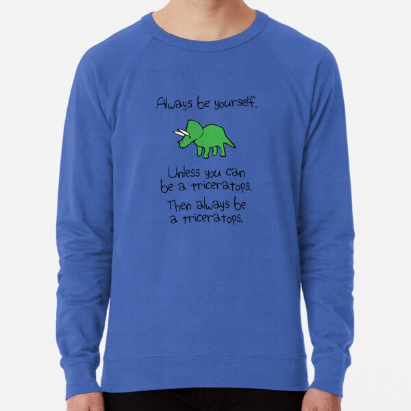 triceratops sweatshirt