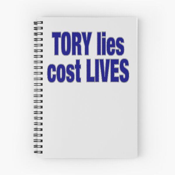 Item preview, TORY LIES COST LIVES designed and sold by Paparaw.