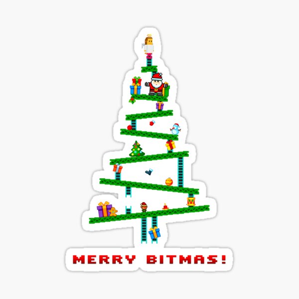 Merry Bitmas! Sticker