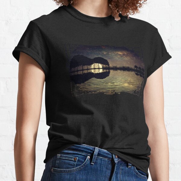 guitar island moonlight Classic T-Shirt