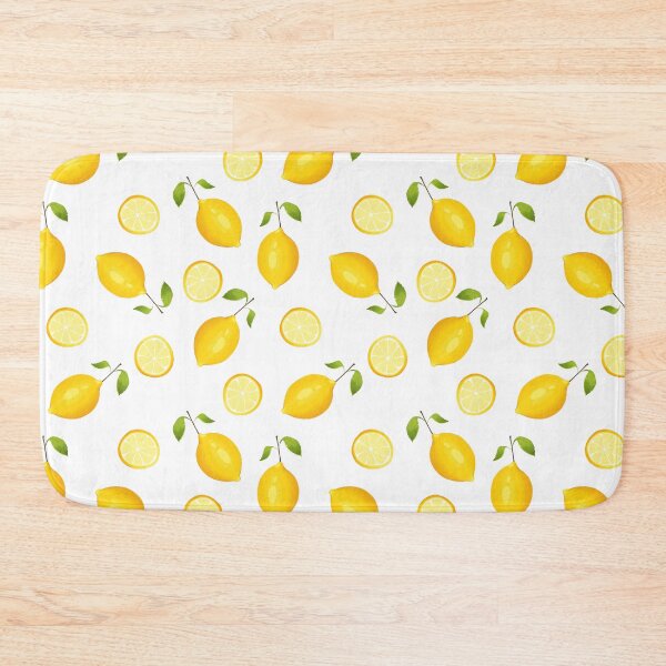 Artikelvorschau, Lemons on white background entworfen und verkauft von CoffeeandPixels.