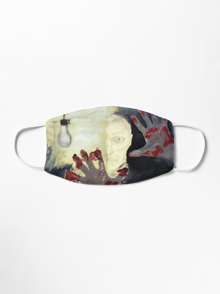 Alternate view of Creation. Adapted from the artist’s oil painting. Mask
