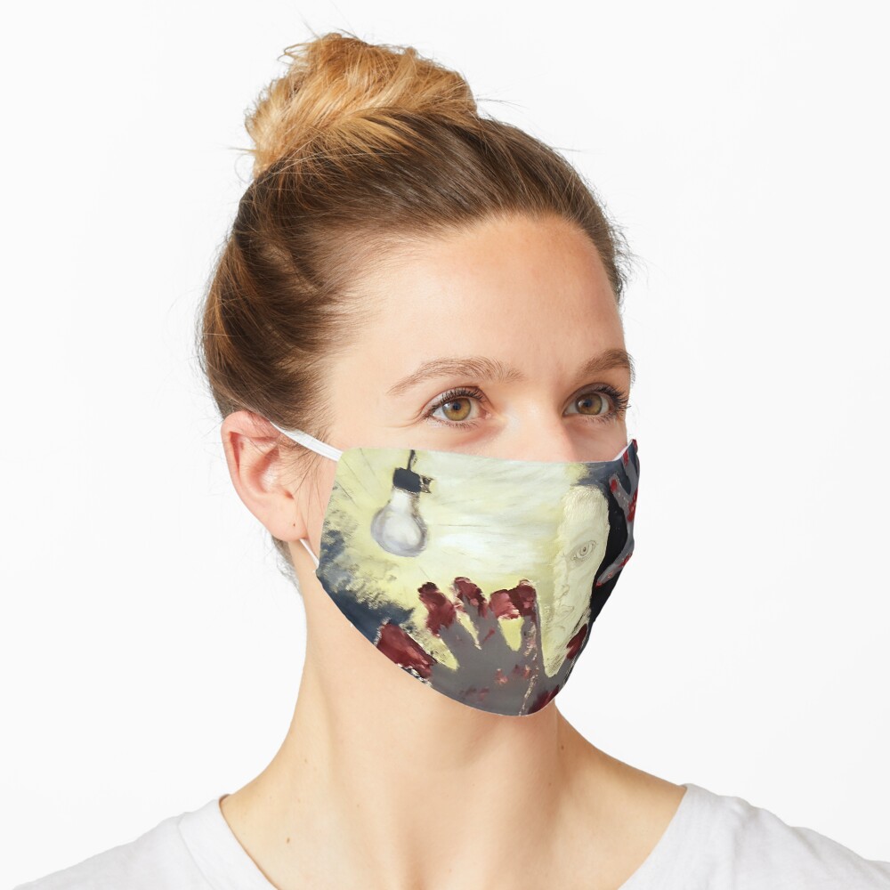 Creation. Adapted from the artist’s oil painting. Mask
