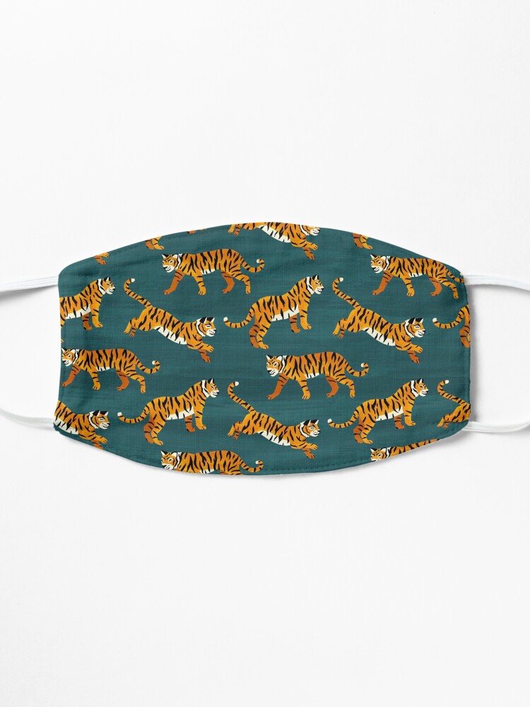 Alternate view of Bengal Tigers - Navy Mask