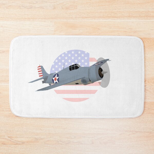 Item preview, Patriotic WW2 F4F Wildcat Airplane designed and sold by NorseTech.