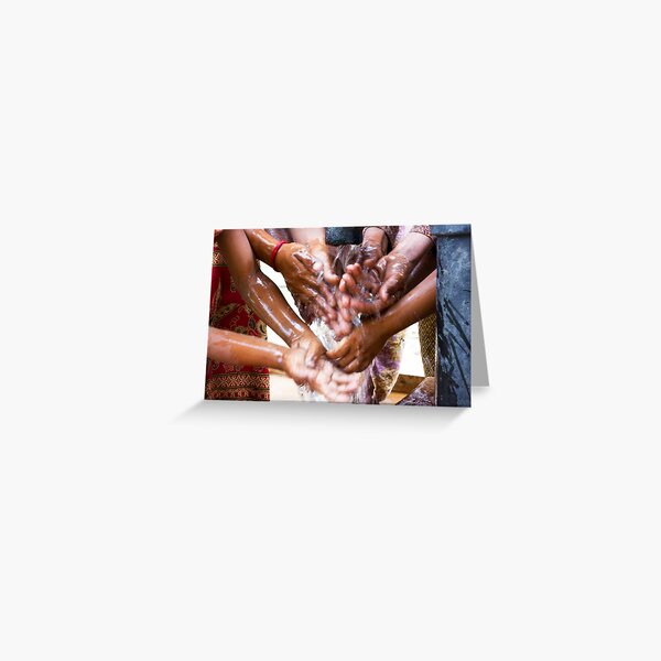 Clean Water Saves Lives Greeting Card