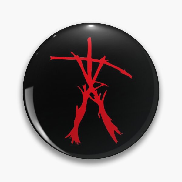 Item preview, The Blair Witch stick figures wood red symbol horror movie 2000s classic scary forest designed and sold by frikybomb.