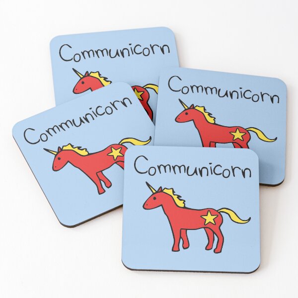 Item preview, Communicorn (Communist Unicorn) designed and sold by jezkemp.
