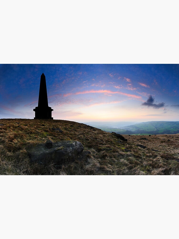 Thumbnail 3 of 3, Art Print, Stoodley Pike Sunset designed and sold by sjbowen.