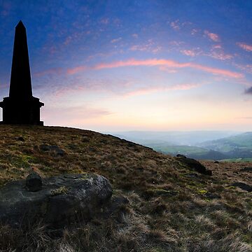 Artwork thumbnail, Stoodley Pike Sunset by Simon Bowen