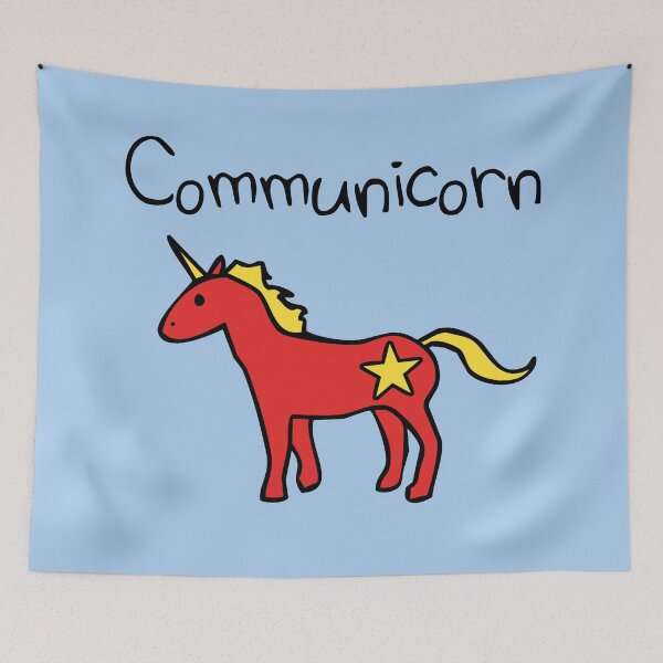 Item preview, Communicorn (Communist Unicorn) designed and sold by jezkemp.