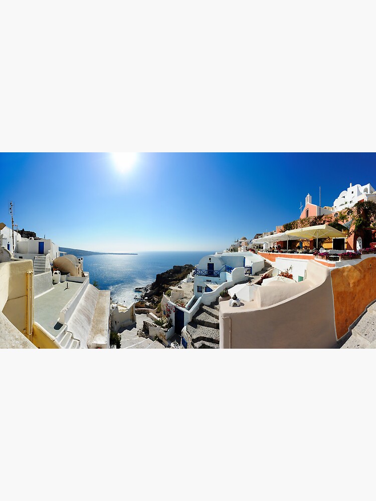 Thumbnail 3 of 3, Art Print, Oía Panorama, Santoríni designed and sold by sjbowen.