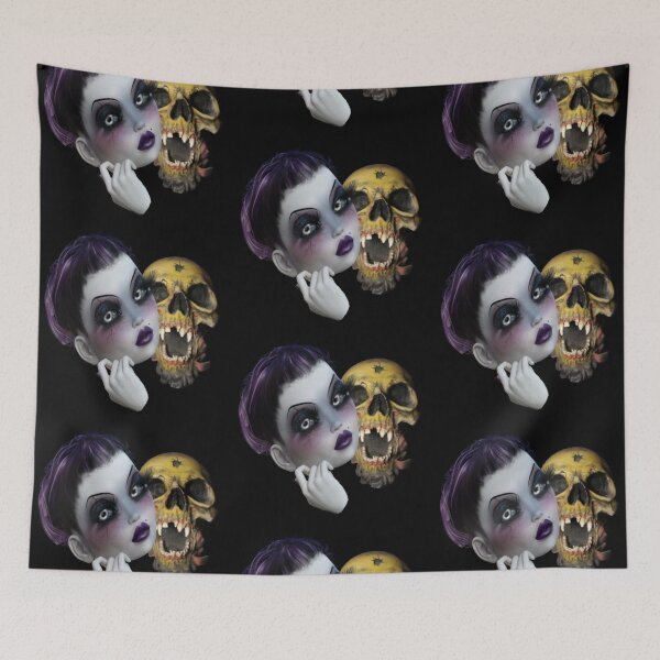 Item preview, Skull with Mask Design designed and sold by Mindsofcreation.