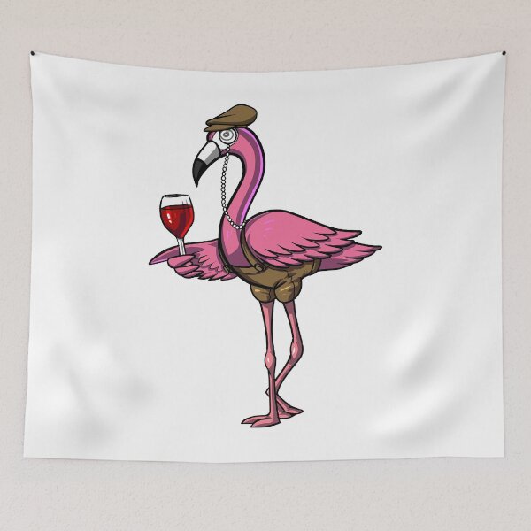 Item preview, Hipster Flamingo Party designed and sold by underheaven.