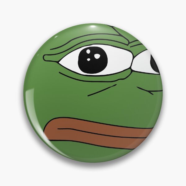 Item preview, PEPE THE FROG OFFICIEL MASQUE MEME designed and sold by Mileau.