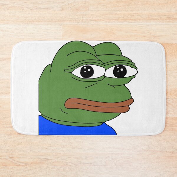 Item preview, PEPE THE FROG OFFICIEL MASQUE MEME designed and sold by Mileau.