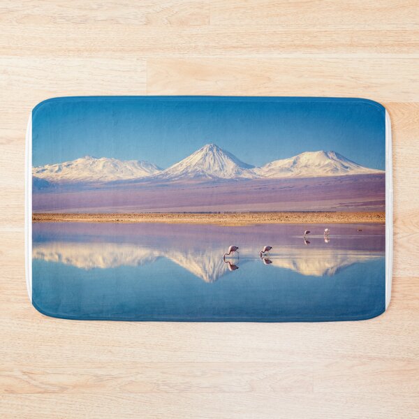 Item preview, Andean flamingos in Atacama salar, Chile designed and sold by Delphimages Art.