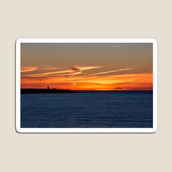 Orange Skies Magnet
