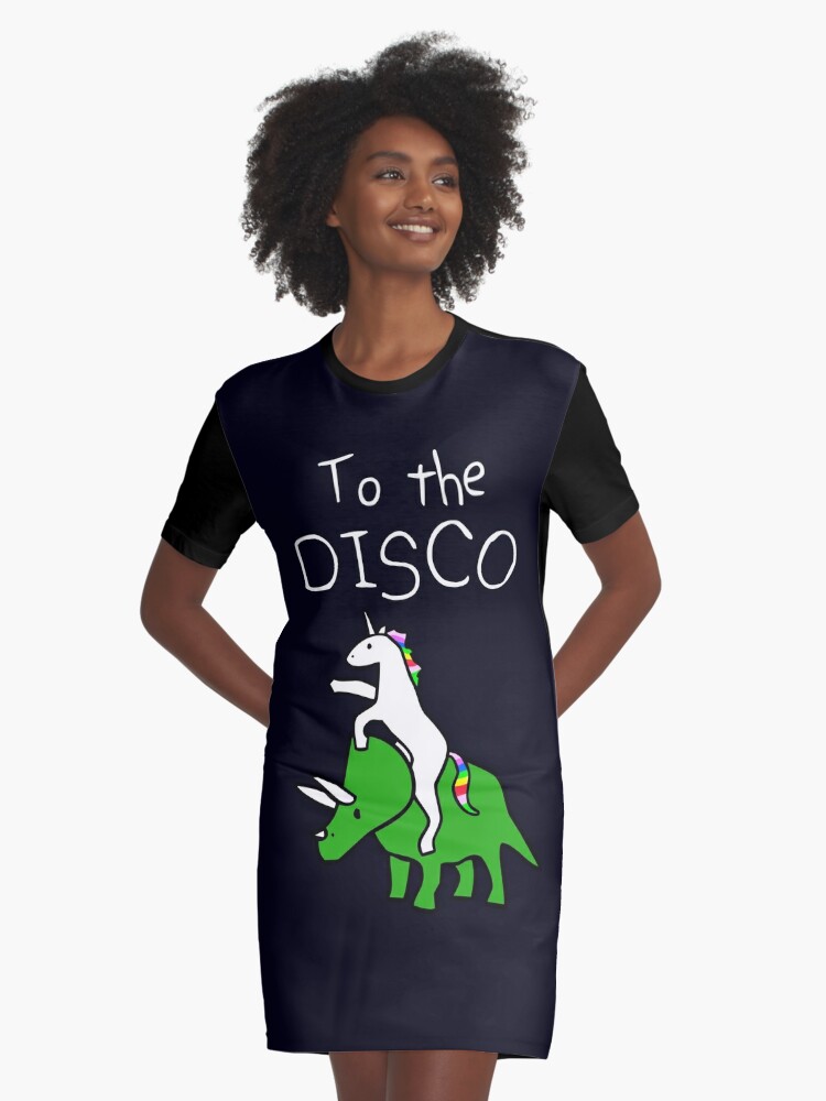 disco unicorn dress