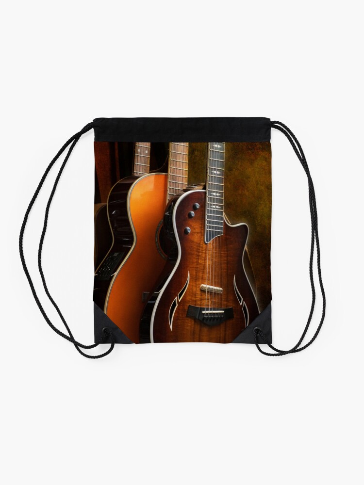 Alternate view of Love of Music Drawstring Bag