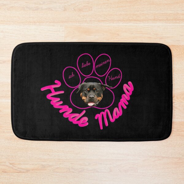 Item preview, Hundemama Rottweiler Pink Paw designed and sold by JWDesigns777.