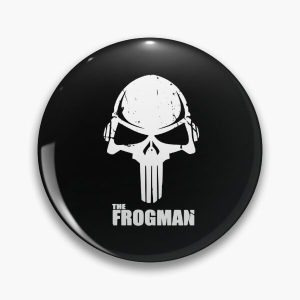 Item preview, The Frogman (distressed) designed and sold by StrongVlad.