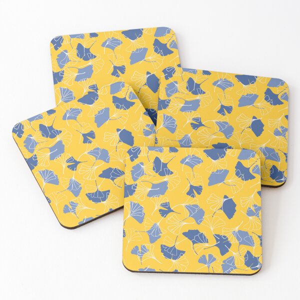 Item preview, Hojas doradas de ginkgo designed and sold by PaperFable.