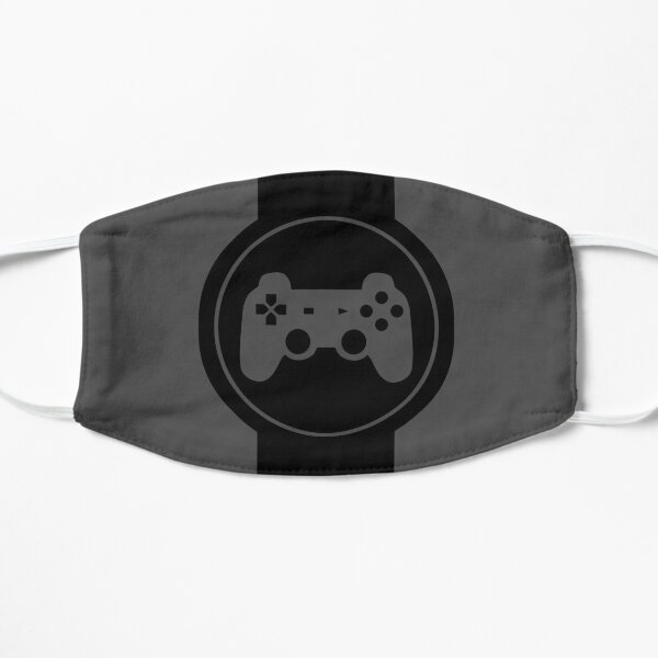 Gamer logo black and grey Mask