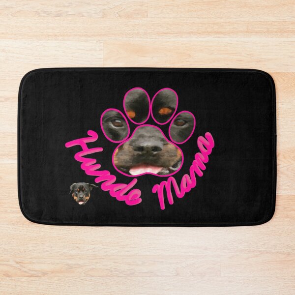 Item preview, Hundemama Rottweiler Pink designed and sold by JWDesigns777.
