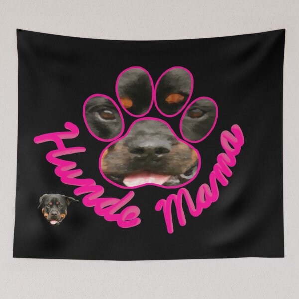 Item preview, Hundemama Rottweiler Pink designed and sold by JWDesigns777.