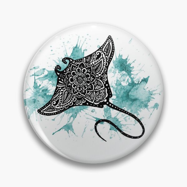 Item preview, Stingray Splash designed and sold by Barbara Glatzeder.