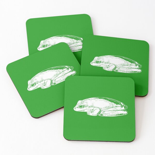 Item preview,  Northern Dwarf Tree Frog White Print  designed and sold by designsasstultd.