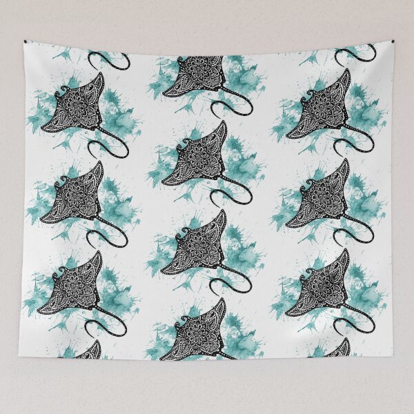Item preview, Stingray Splash designed and sold by Barbara Glatzeder.