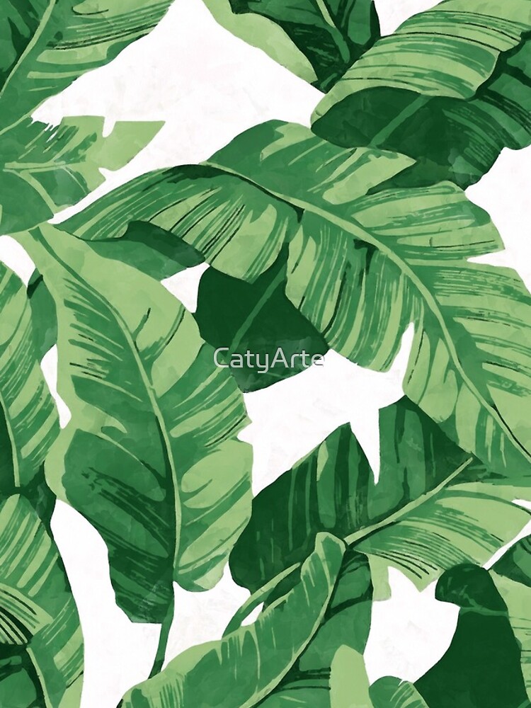 Tropical banana leaves II by CatyArte